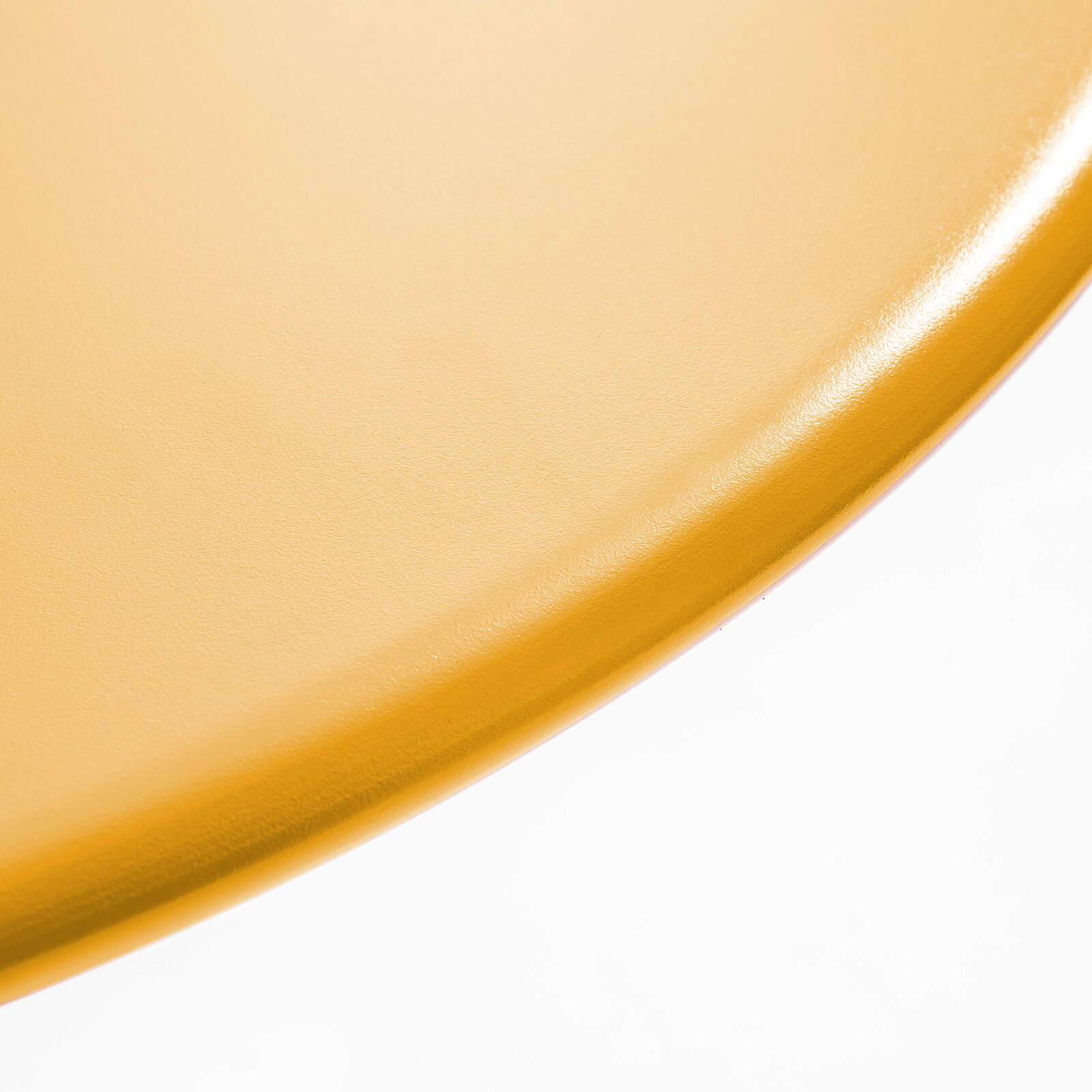 Klappbarer Bistrot-Gartentisch 70 x 72 cm und 2 Metallstühle 