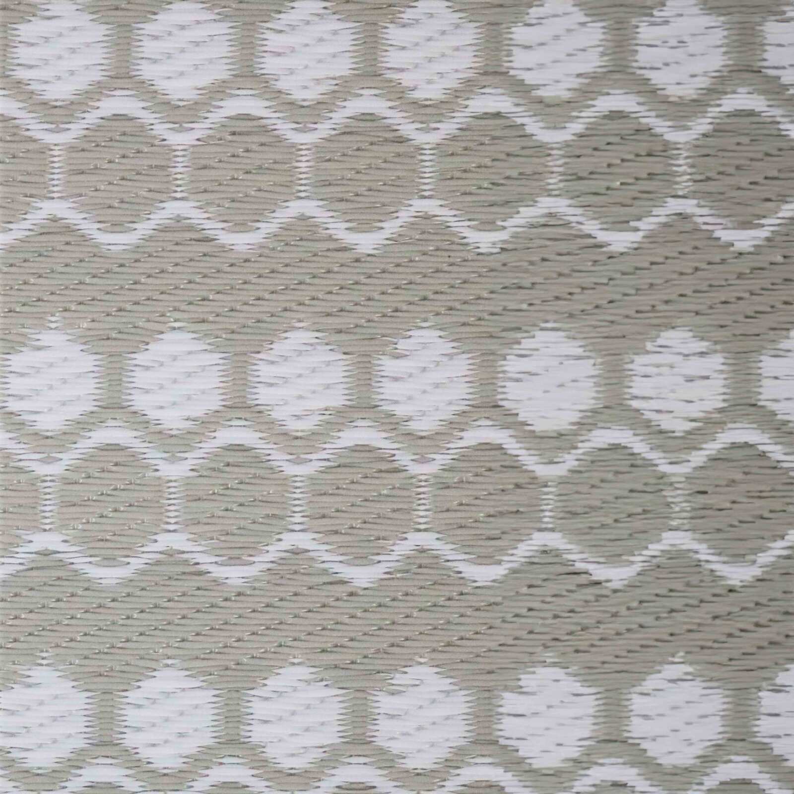 Rechteckiger Outdoor-Teppich mit doppelseitigem Muster aus Polypropylen 