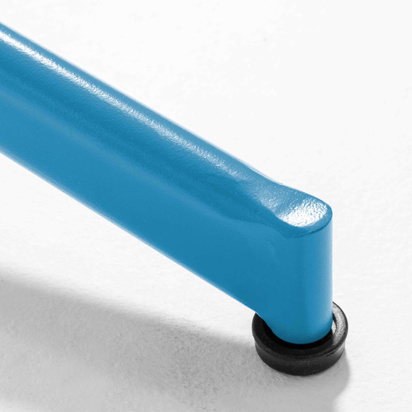 Klappbarer Bistrot-Gartentisch Ø70 x 72 cm und 2 Metallstühle 