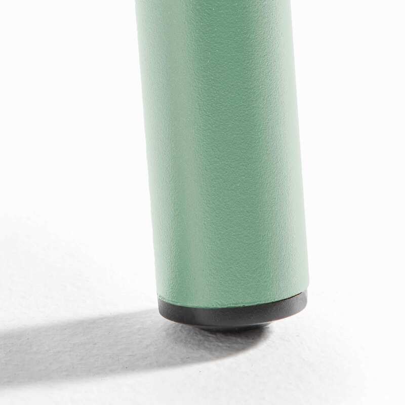 Rechteckiger Gartentisch 180 x 90 und 8 Bistrostühle aus Metall