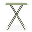 Klappbarer Bistrot-Gartentisch, quadratisch, 60 x 60 cm