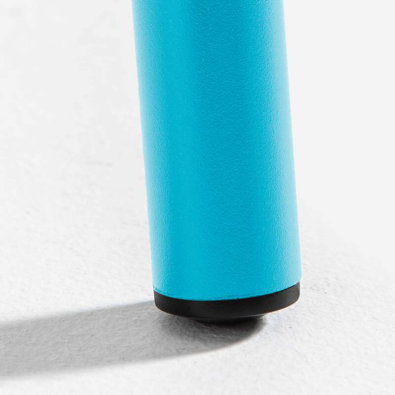 Rechteckiger Gartentisch 180 x 90cm und 8 Bistrostühle aus Metall 