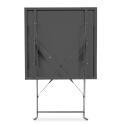 Klappbarer Bistrot-Gartentisch, quadratisch, 60 x 60 cm