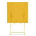 Klappbarer Bistrot-Gartentisch, quadratisch, 60 x 60 cm
