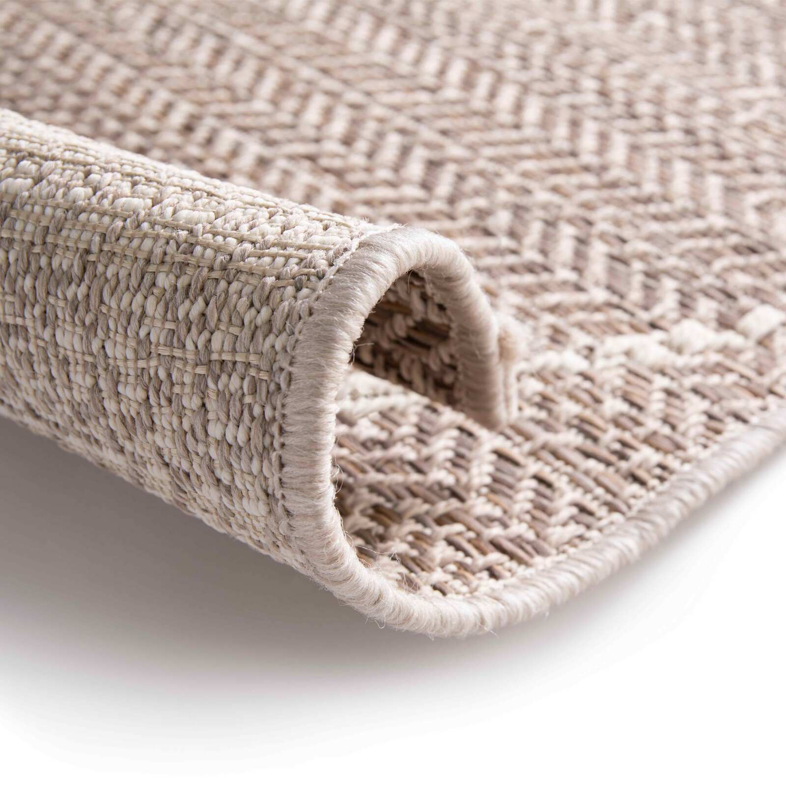 Rechteckiger, Outdoor-Teppich aus Polypropylen