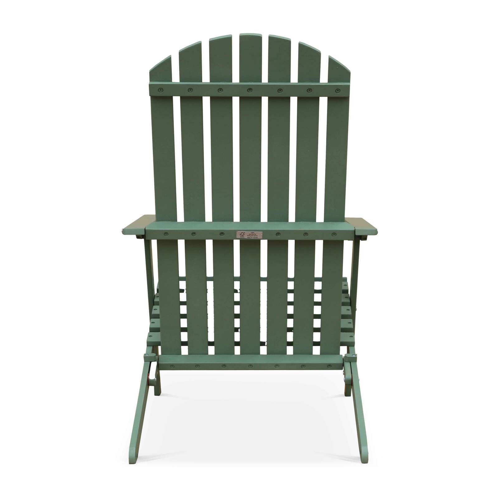 Klappbarer Relaxsessel mit 3 einstellbaren Positionen aus FSC®-zertifiziertem Eukalyptusholz 