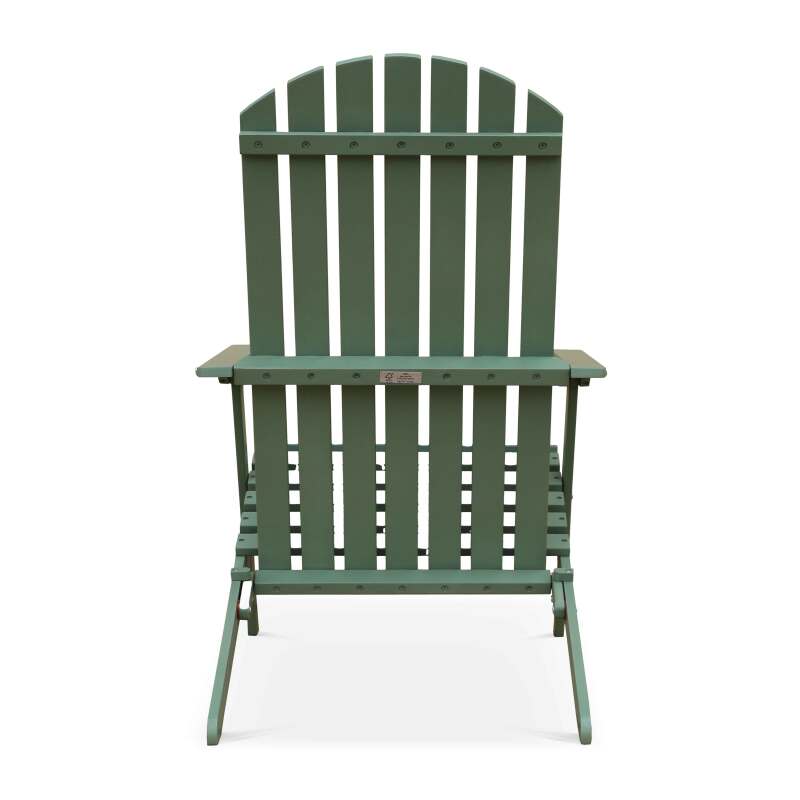 Klappbarer Relaxsessel mit 3 einstellbaren Positionen aus FSC®-zertifiziertem Eukalyptusholz  (3/5)