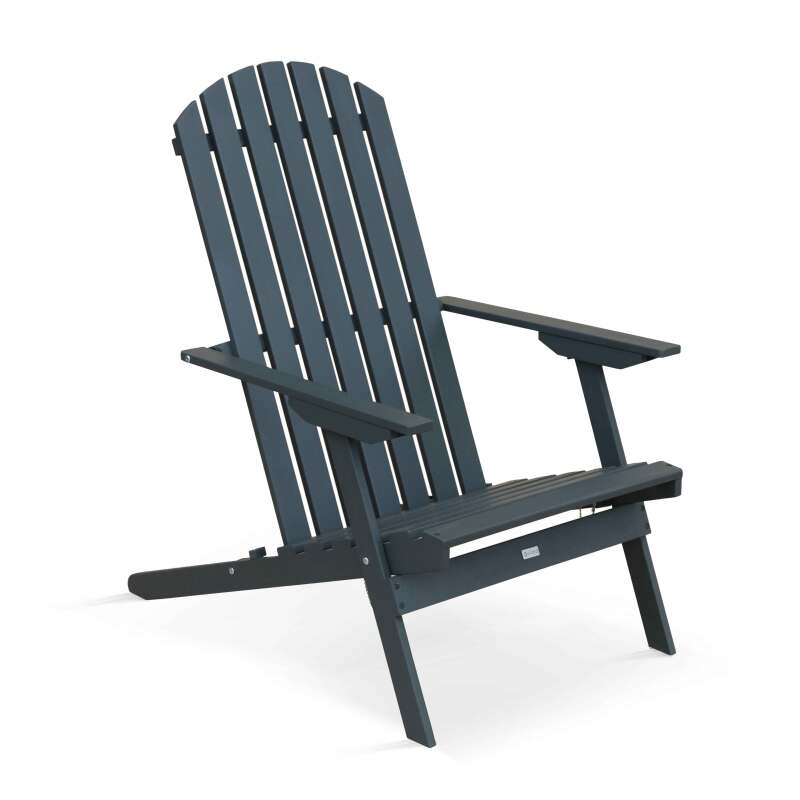 Set aus 2 klappbaren, verstellbaren Relaxsessel mit 3 Positionen aus FSC®-zertifiziertem Eukalyptusholz