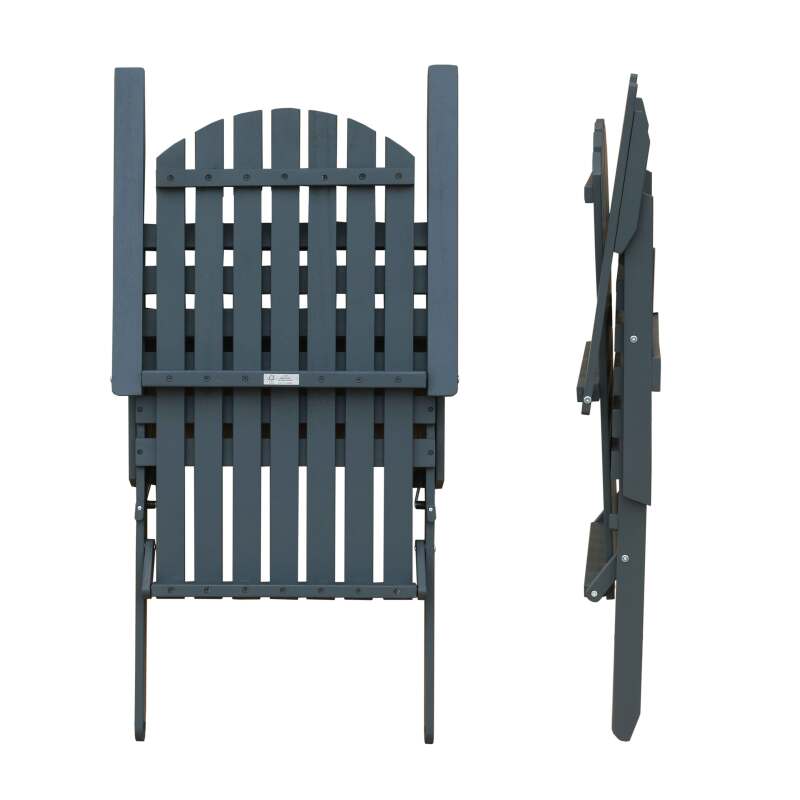 Set aus 2 klappbaren, verstellbaren Relaxsessel mit 3 Positionen aus FSC®-zertifiziertem Eukalyptusholz