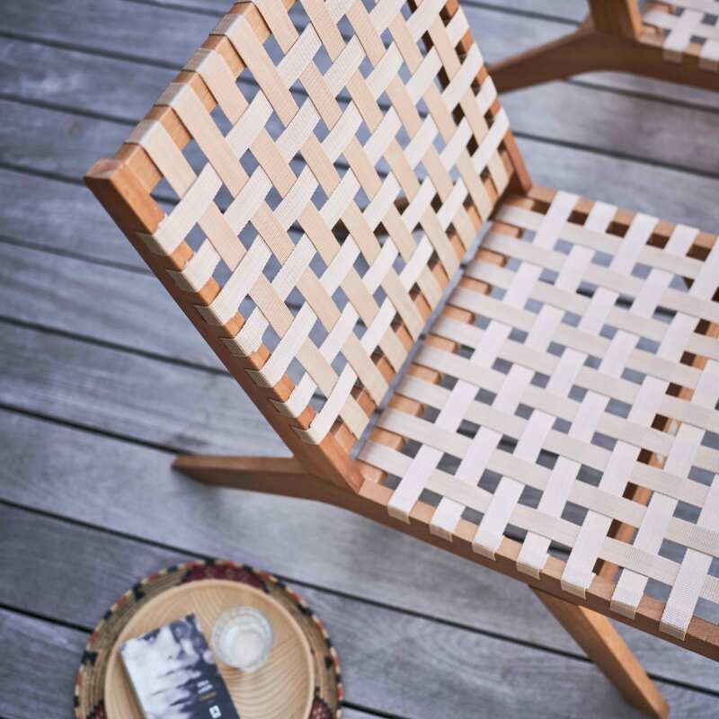 Entspannungssessel aus FSC®-zertifiziertem Eukalyptusholz (4/7)