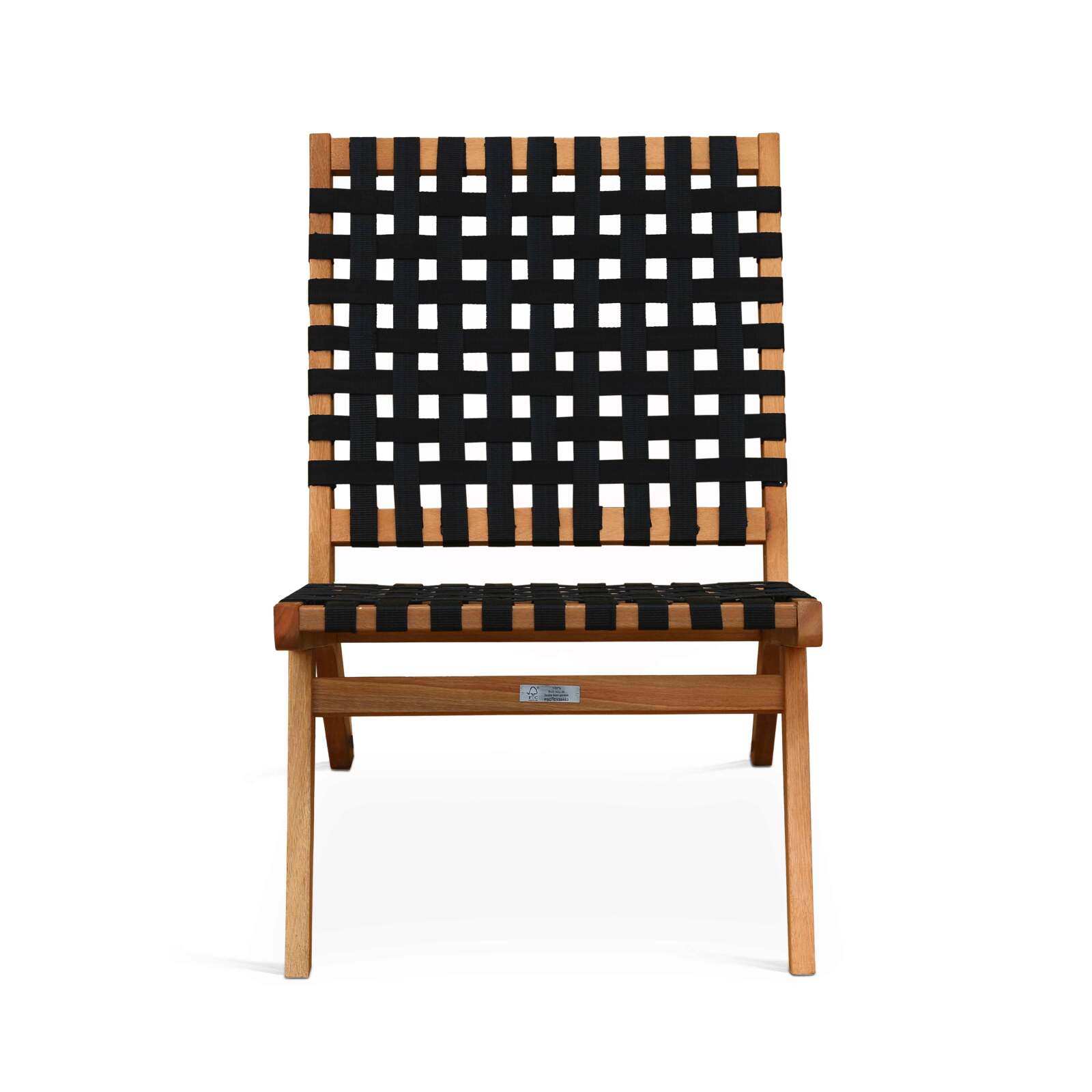 Set aus 2 Relaxsessel aus FSC®-zertifiziertem Eukalyptusholz