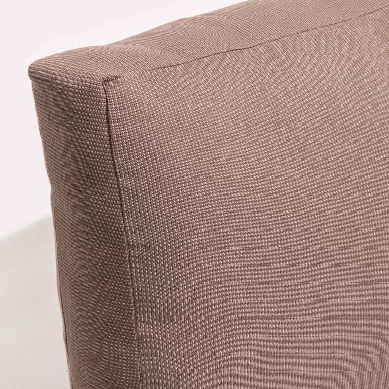 Ecksofa-Gartenlounge-Set für 6 Personen aus Aluminium und FSC®-zertifiziertem Holz