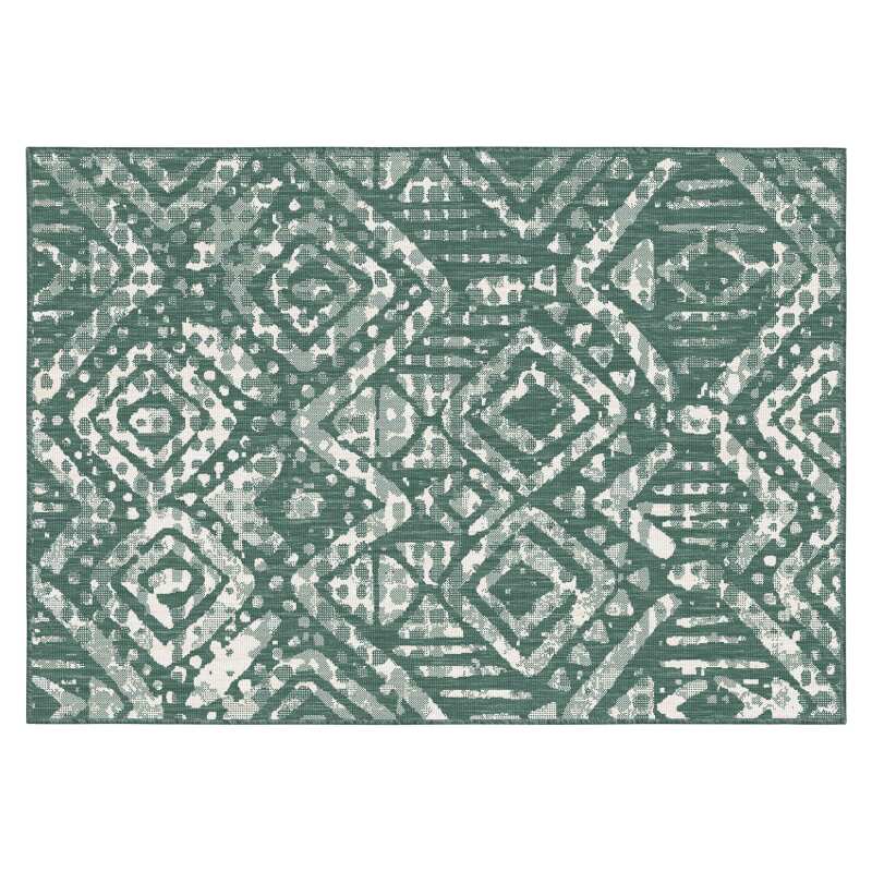 Rechteckiger, Teppich wendbarer fur den Aussenbereich aus Polypropylen 