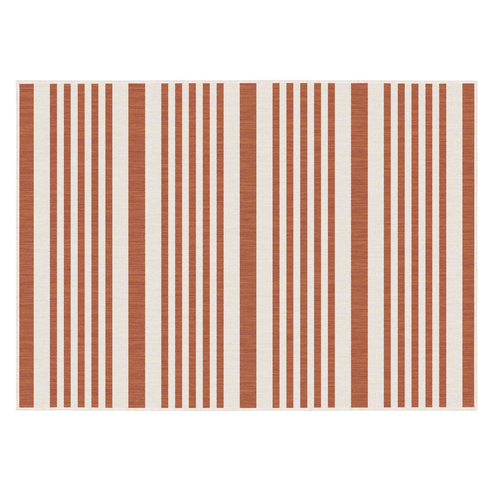 Rechteckiger, Teppich wendbarer fur den Aussenbereich aus Polypropylen 