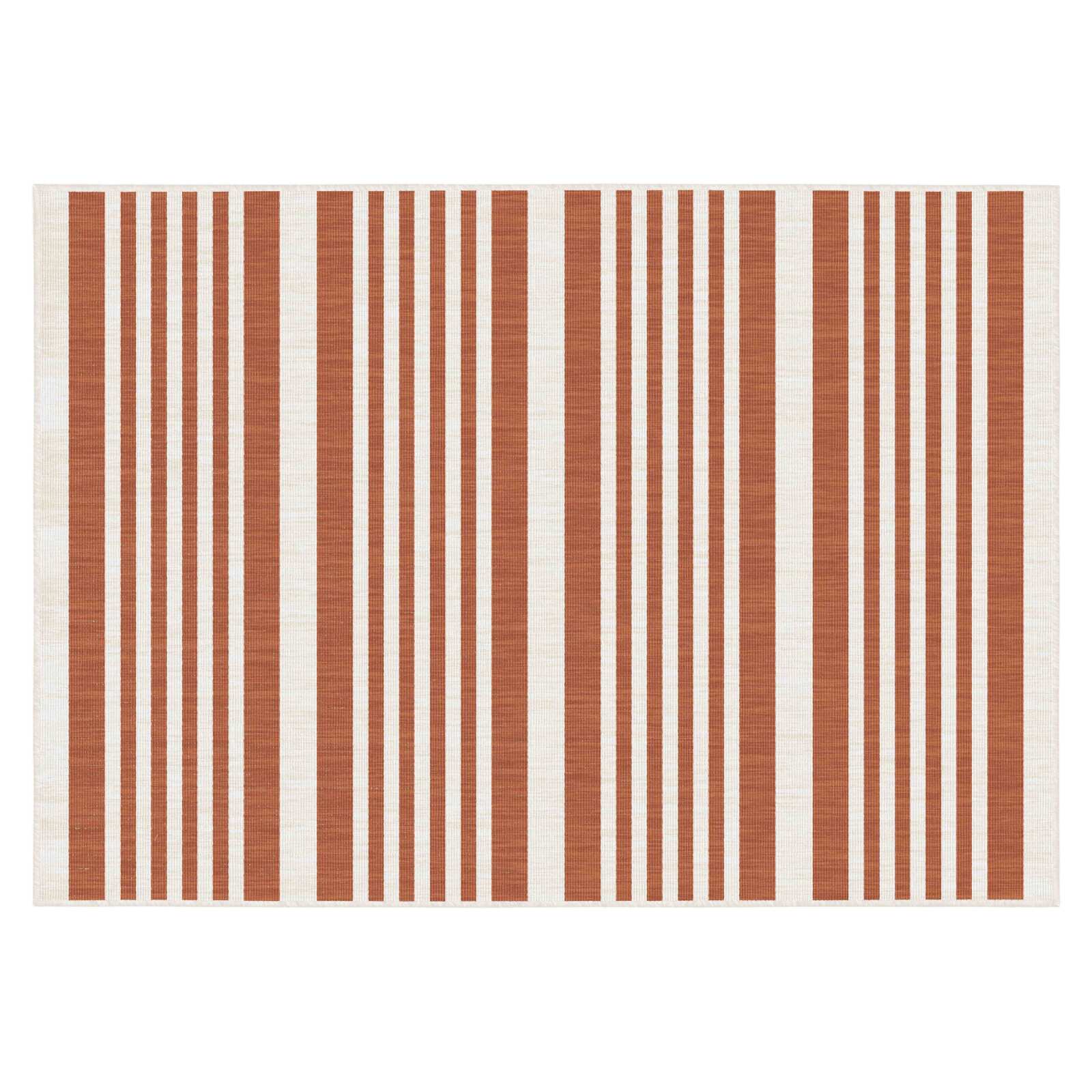 Rechteckiger, Teppich wendbarer fur den Aussenbereich aus Polypropylen 