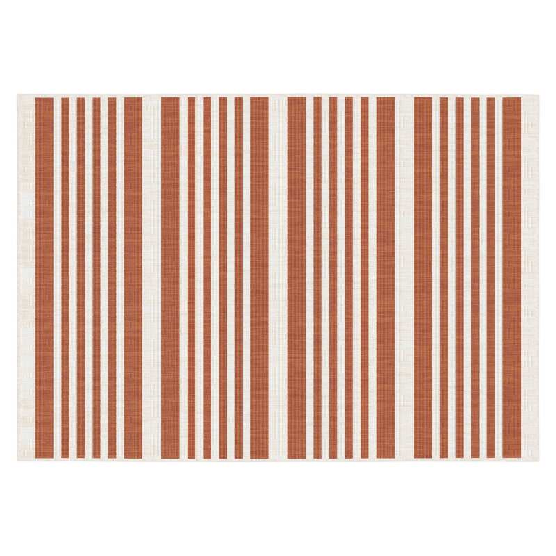 Rechteckiger, Teppich wendbarer fur den Aussenbereich aus Polypropylen 