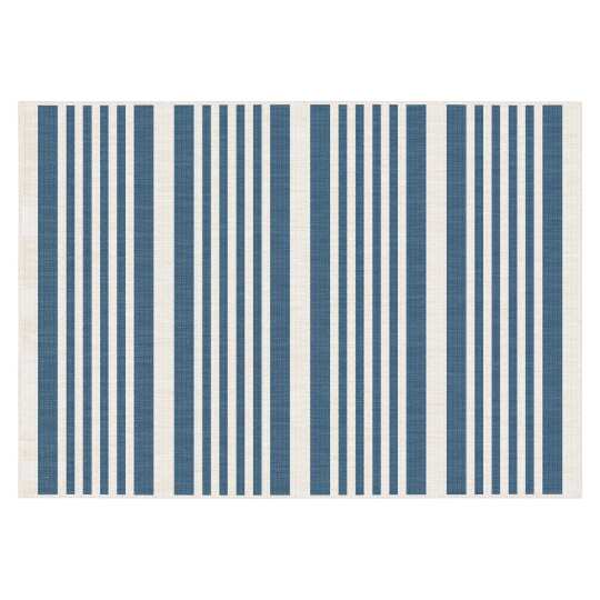 Outdoor-Teppich rechteckig, mit Streifenmuster, wendebar | Oviala