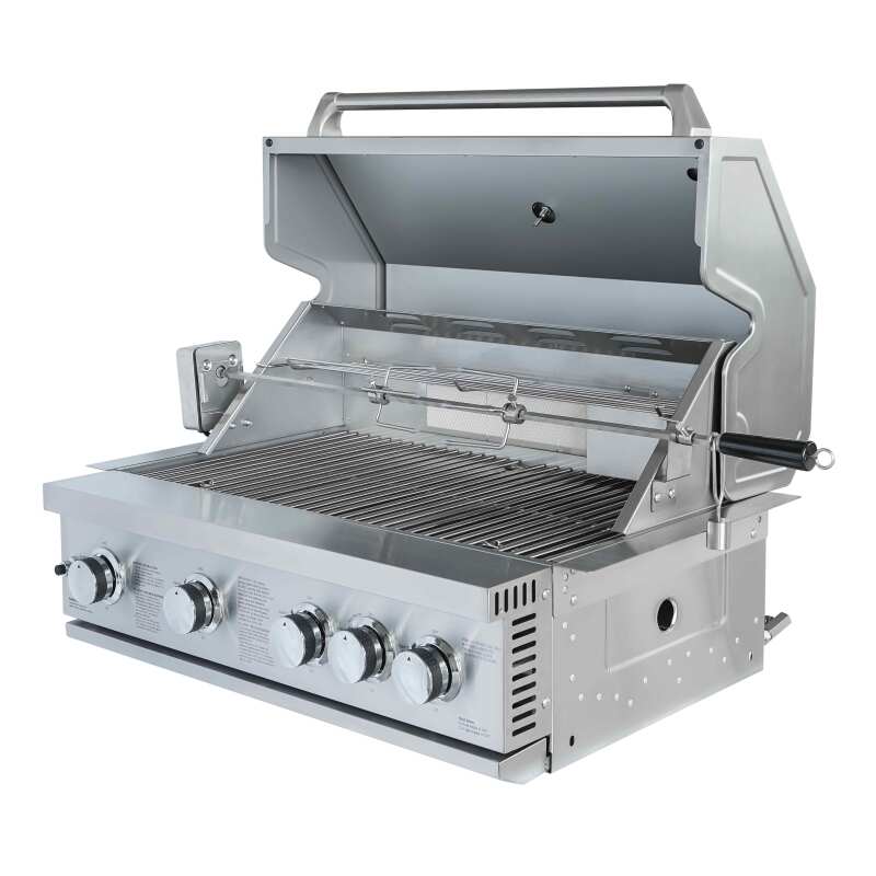 Stahlmöbel Gasgrill 4 + 1 Brenner für die Outdoor-küche