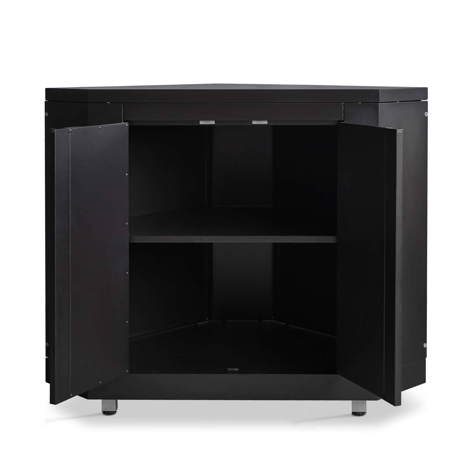 Eck-Stahl-Aufbewahrungsmodul für die Outdoor-küche Eck-Stahl-Aufbewahrungsmodul für die Outdoor-küche