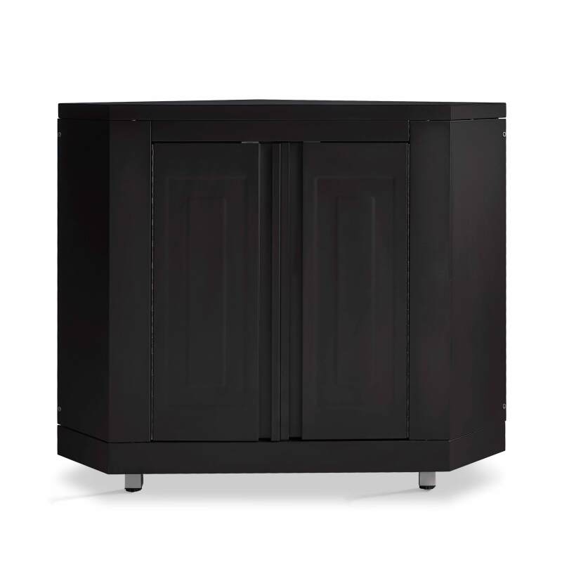 Eck-Stahl-Aufbewahrungsmodul für die Outdoor-küche