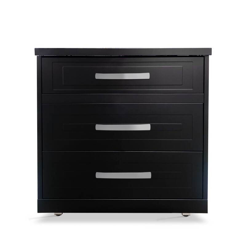 3-Schubladen-Aufbewahrungsmodule für die Outdoor-küche