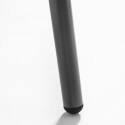 Niedriger Metall-Gartensessel 