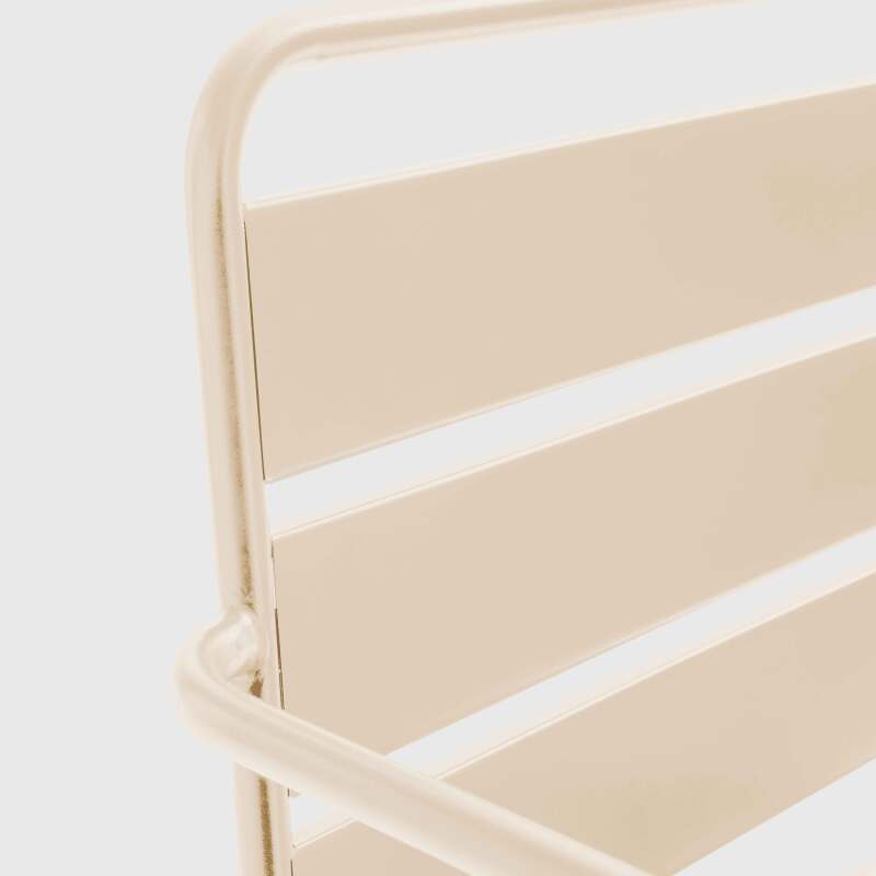 Niedriger Metall-Gartensessel  (3/5)