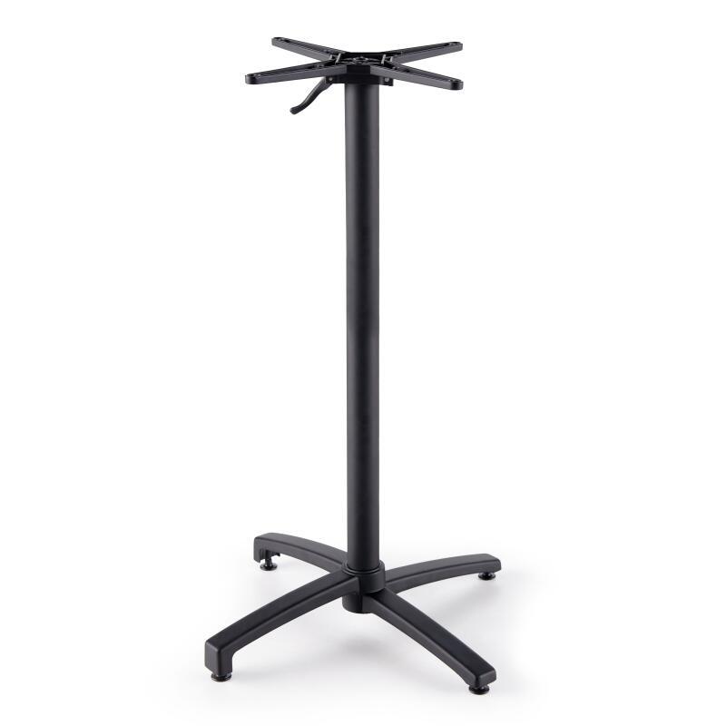 Tischfuß mit neigbarem System aus Aluminium, 108 cm hoch