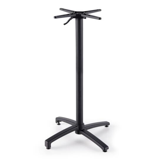 Tischfuß mit neigbarem System aus Aluminium, 108 cm | Oviala