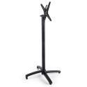 Tischfuß mit neigbarem System aus Aluminium, 108 cm hoch
