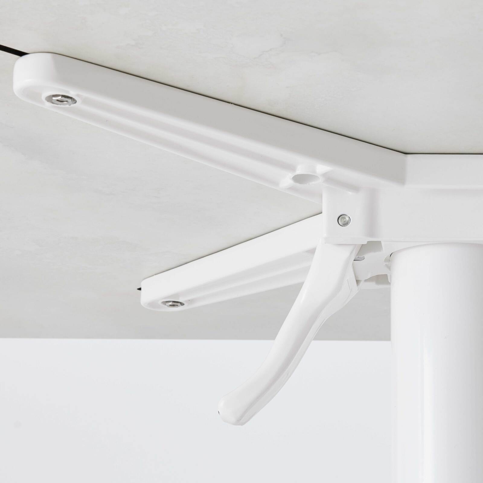 Tischfuß mit neigbarem System aus Aluminium, 108 cm hoch