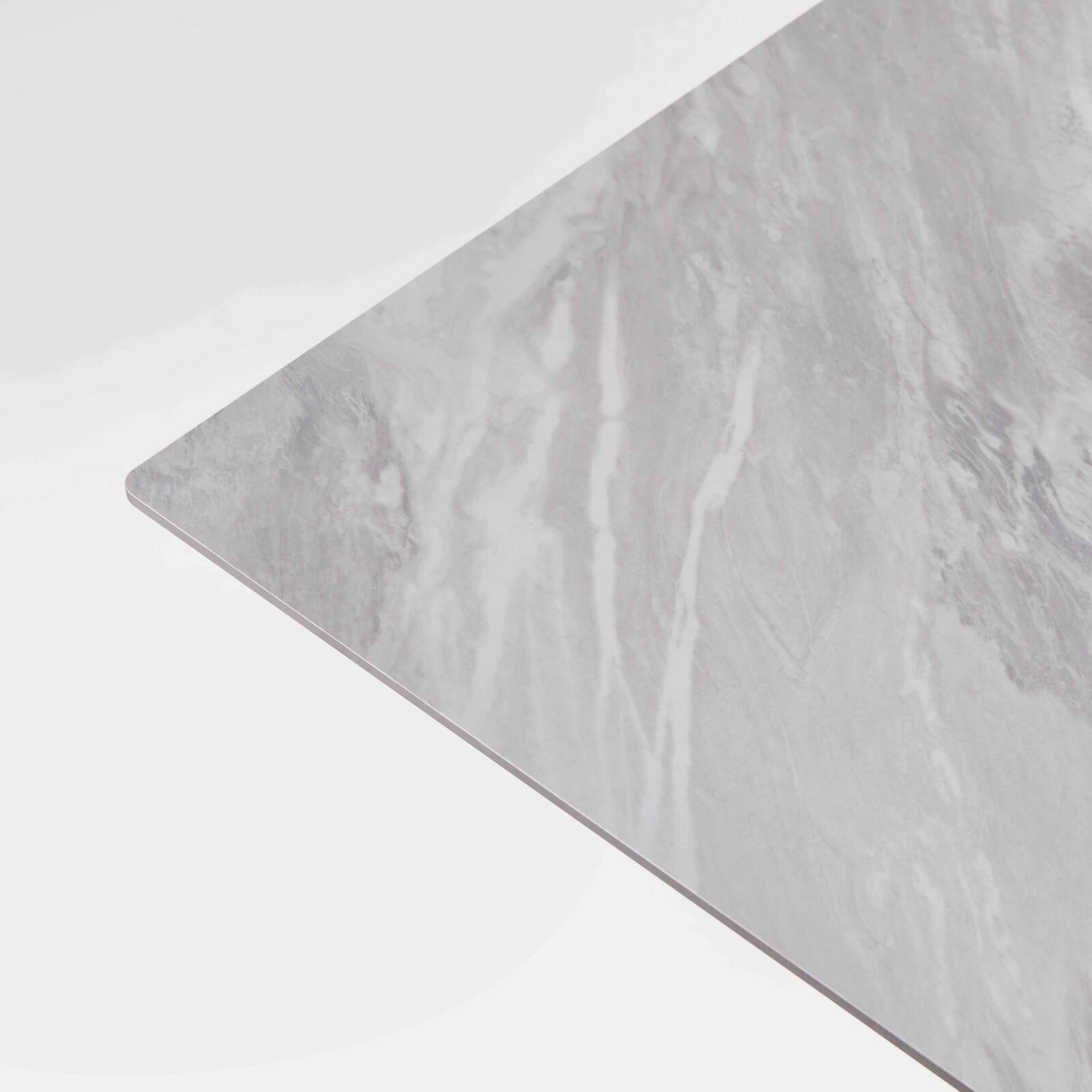 Hochwertiger Garten-Hochtisch, quadratisch, 60 x 60 cm, neigbar, aus HPL-Material