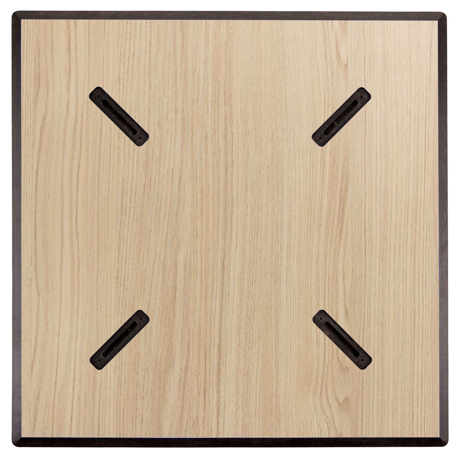 Hochwertiger Garten-Hochtisch, quadratisch, 60 x 60 cm, neigbar, aus HPL-Material