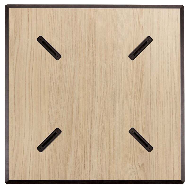 Hochwertiger Garten-Hochtisch, quadratisch, 60 x 60 cm, neigbar, aus HPL-Material (3/4)