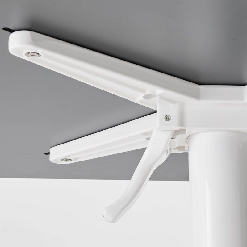 Hochwertiger Garten-Hochtisch, quadratisch, 60 x 60 cm, neigbar, aus HPL-Material (3/5)