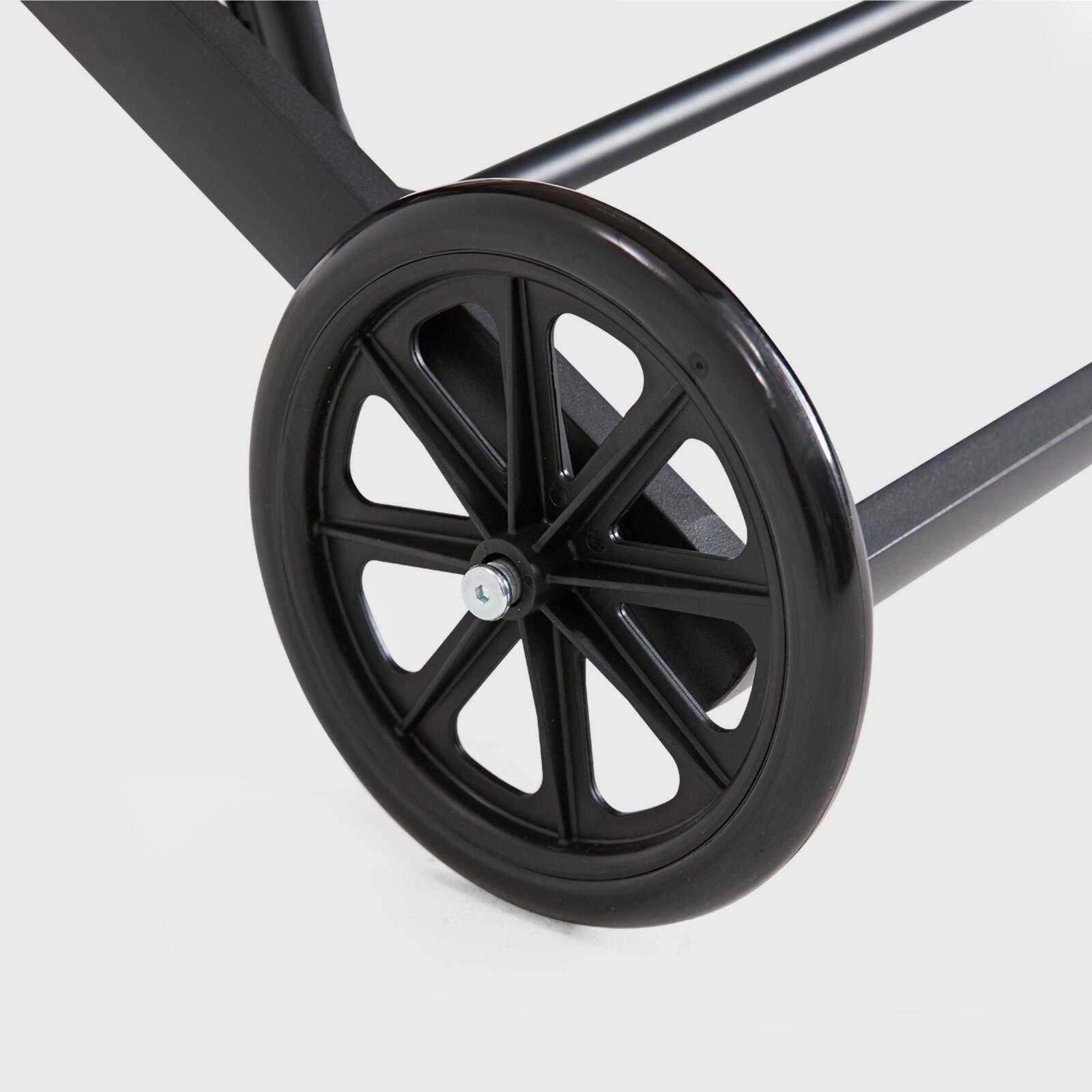 Set aus 2 Aluminium-Sonnenliegestühlen mit Rädern, 4-fach verstellbar 