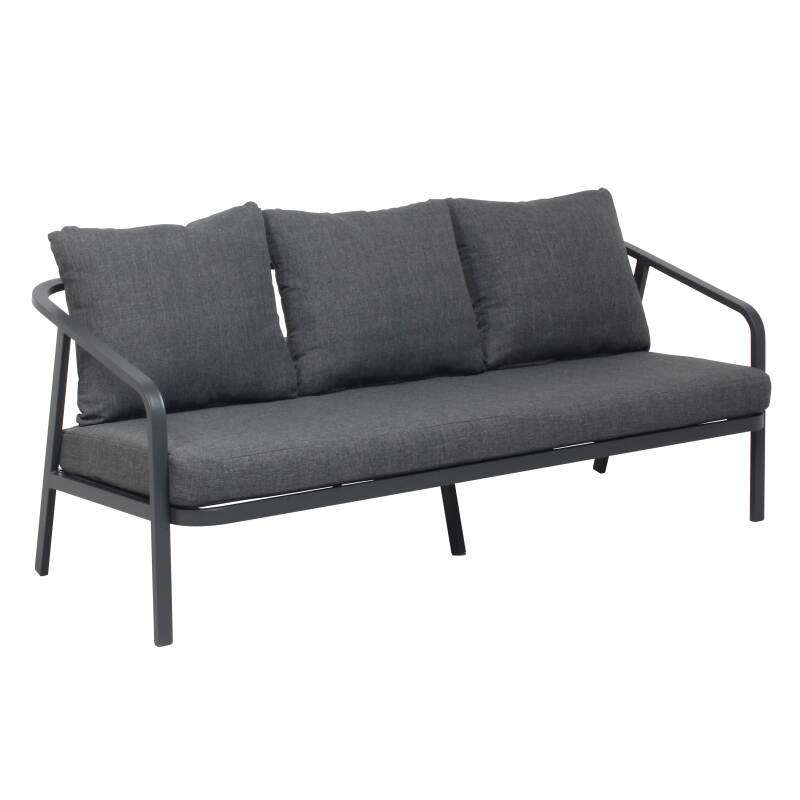 5-Sitzer-Gartenmöbel aus Aluminium