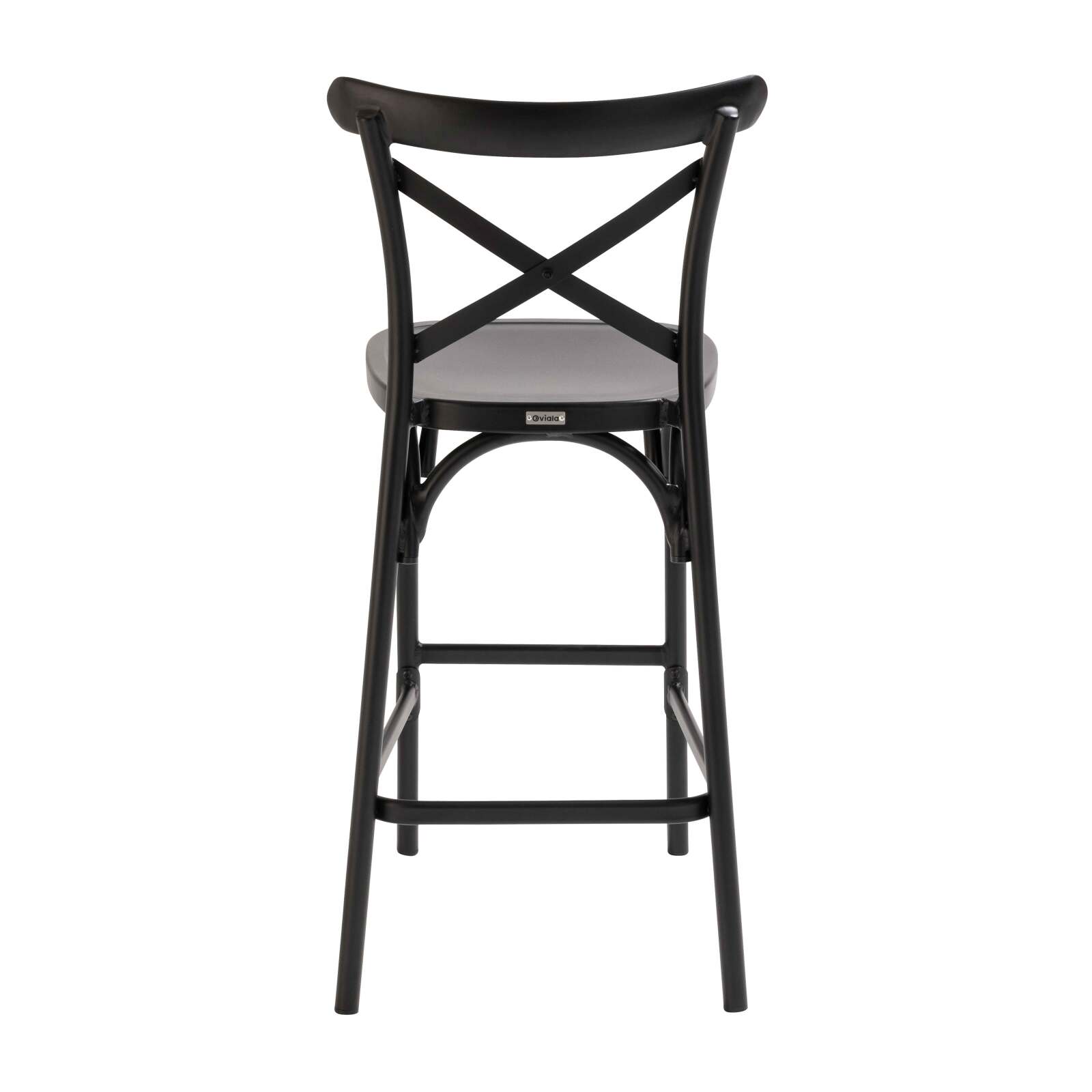 Terrassenhochstuhl aus Aluminium