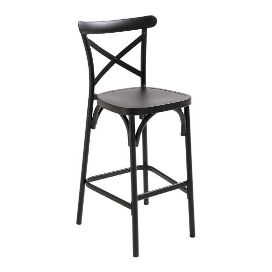 Aluminium-Gartenhochstuhl | Oviala