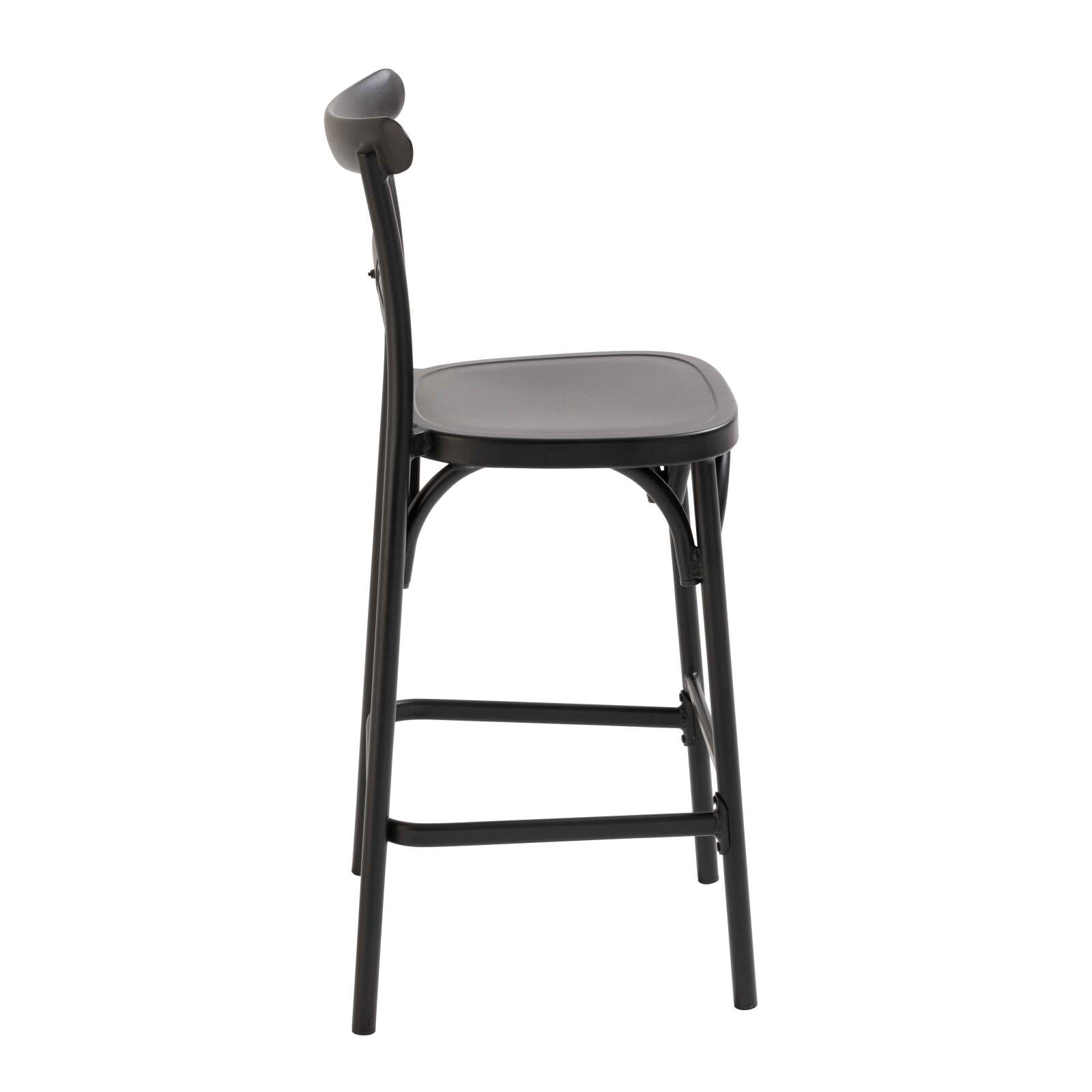 Terrassenhochstuhl aus Aluminium