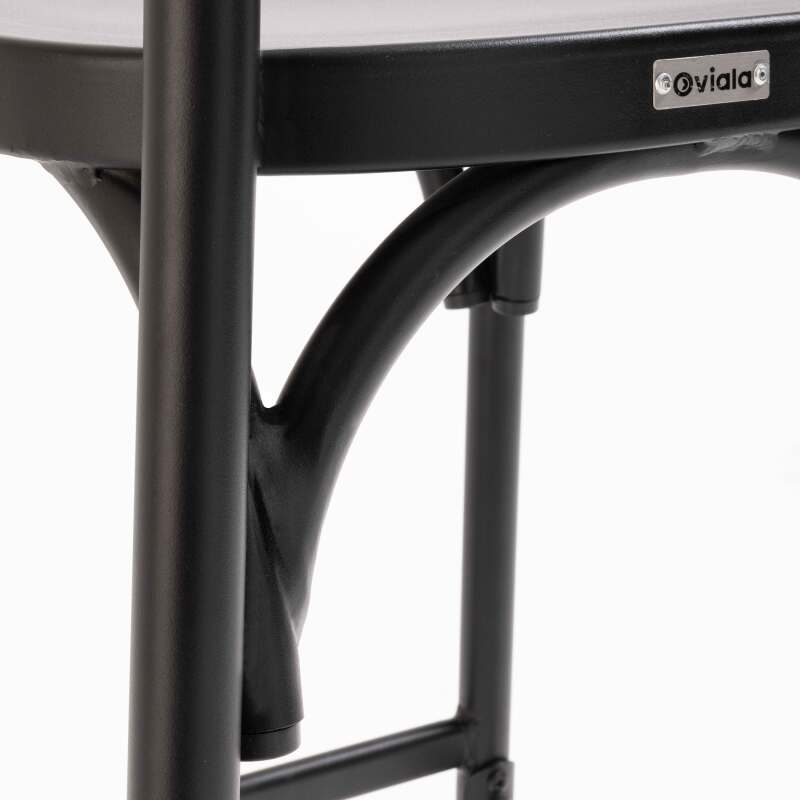 Terrassenhochstuhl aus Aluminium (6/7)