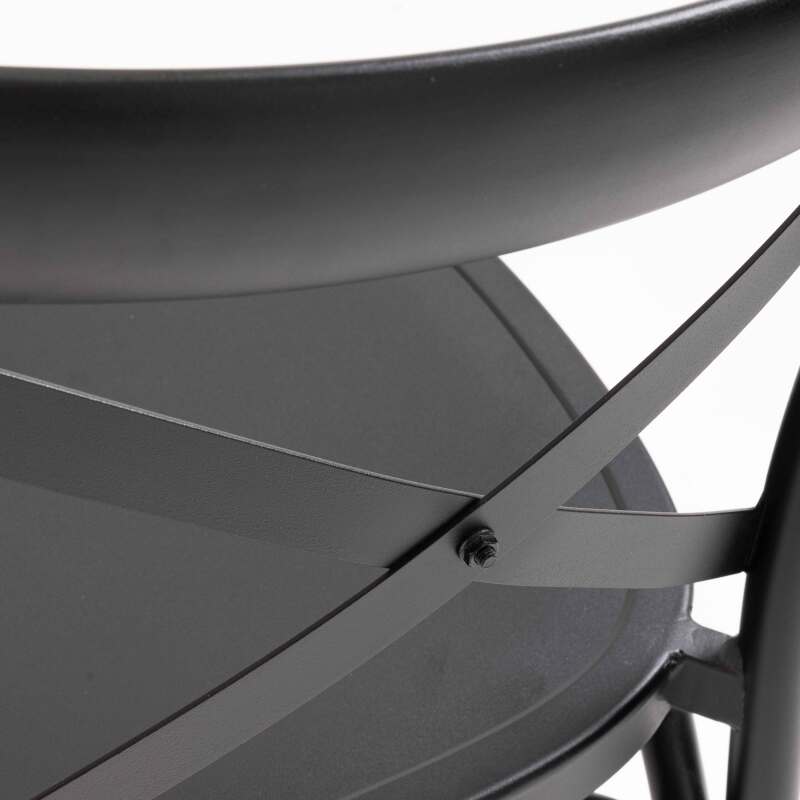 Terrassenhochstuhl aus Aluminium (5/7)