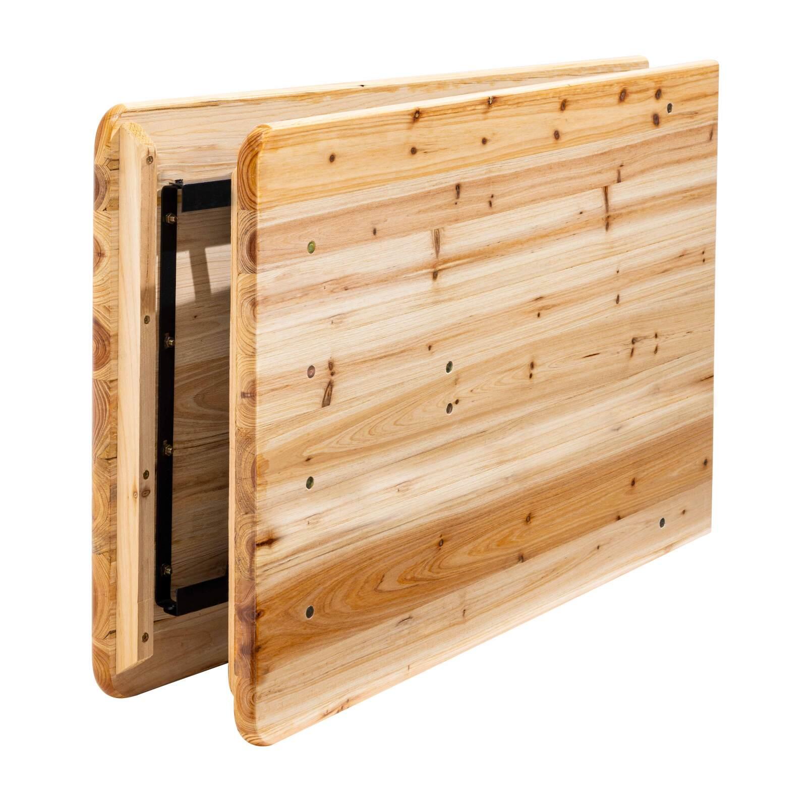 Tischset + 2 klappbare Holzbänke 180 cm