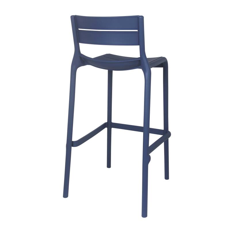 Hochstuhl aus Kunststoff für die Terrasse (4/5)