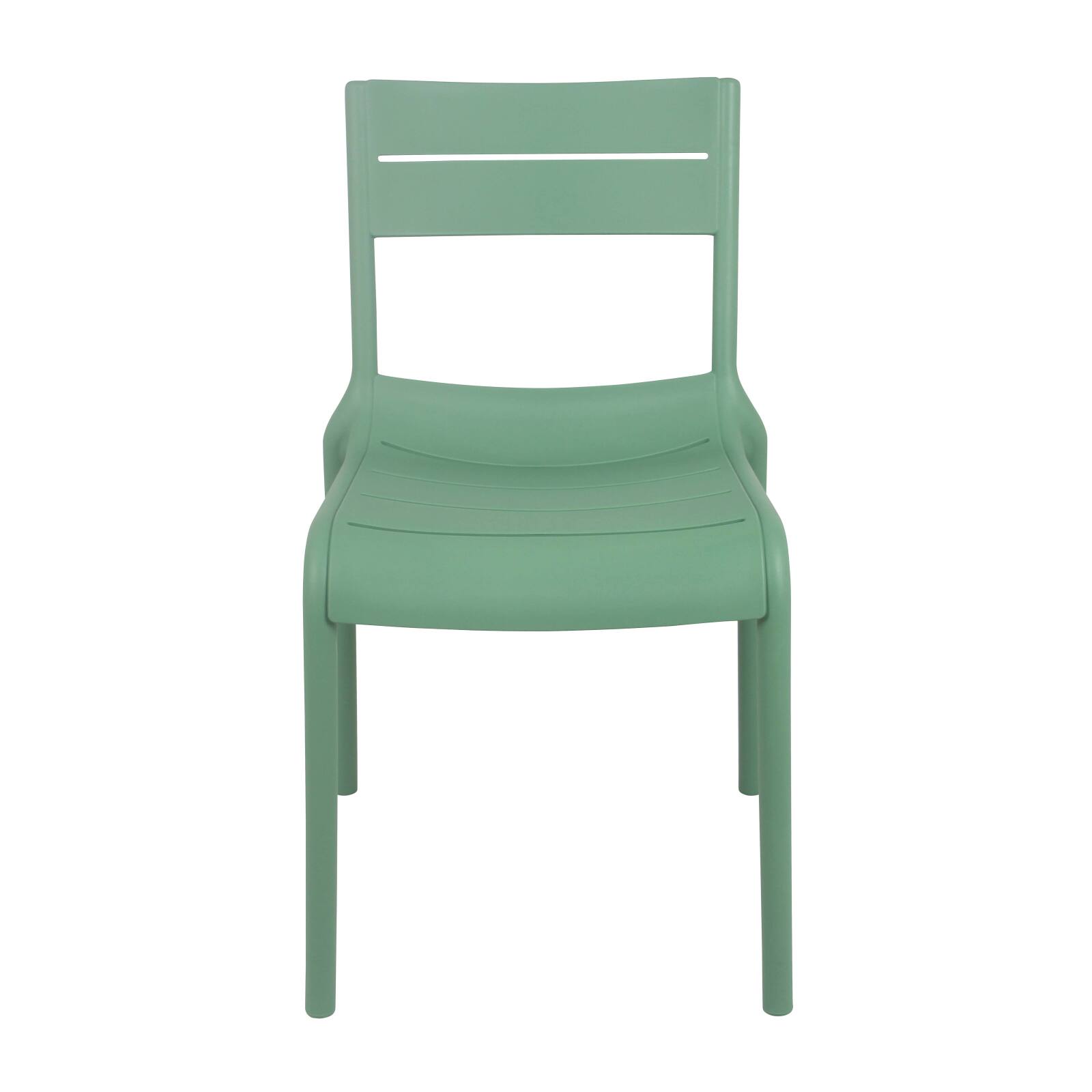 4er-set Terrassenstühlen aus Kunststoff