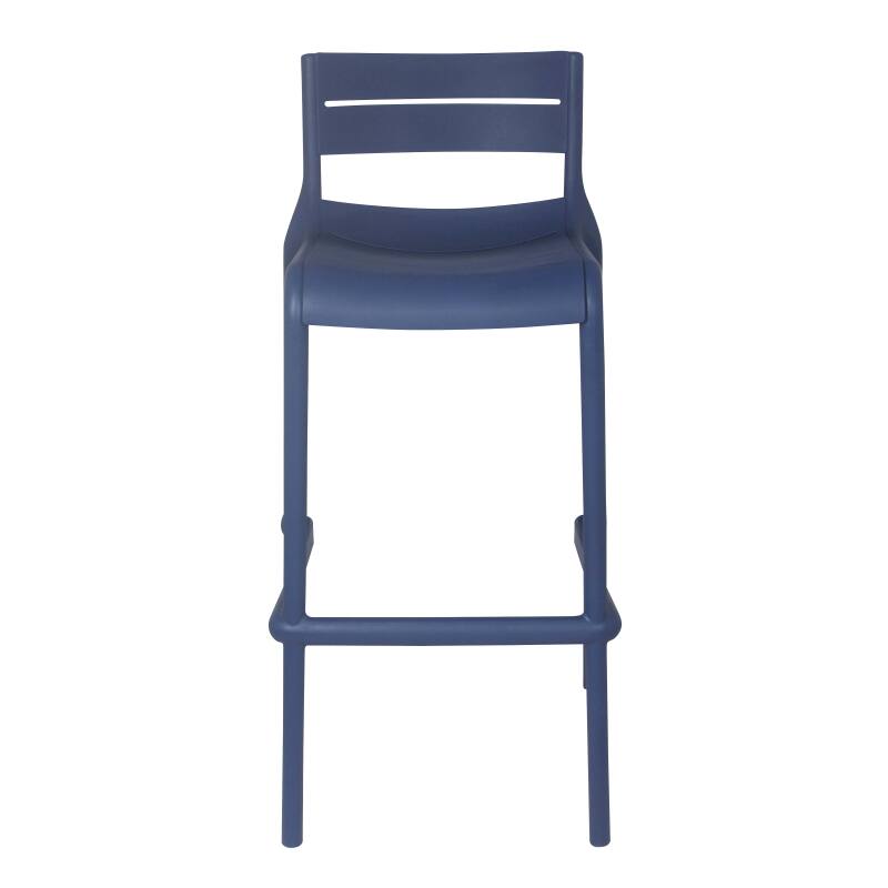 4er-set hohen Terrassenstühlen aus Kunststoff (2/6)