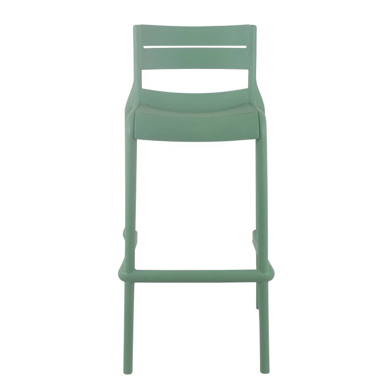 4er-set hohen Terrassenstühlen aus Kunststoff (2/6)