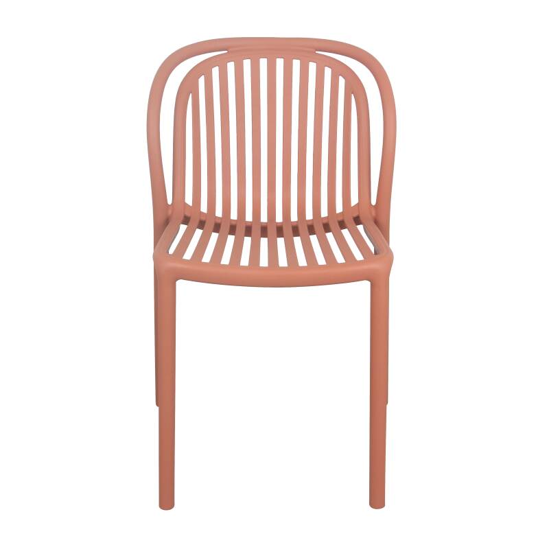 4er-set Terrassenstühlen aus Kunststoff