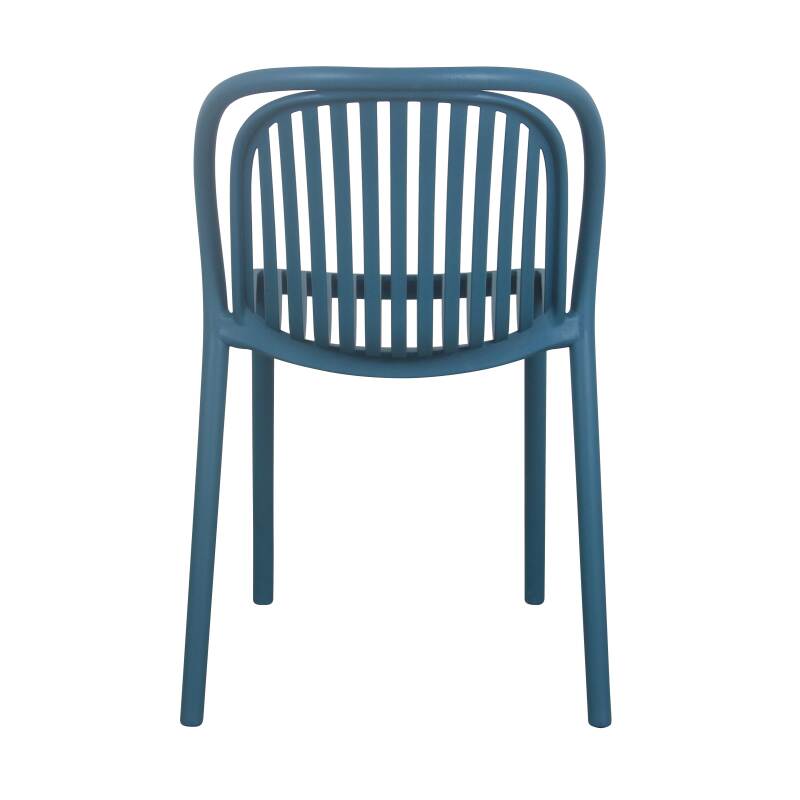 4er-set Terrassenstühlen aus Kunststoff