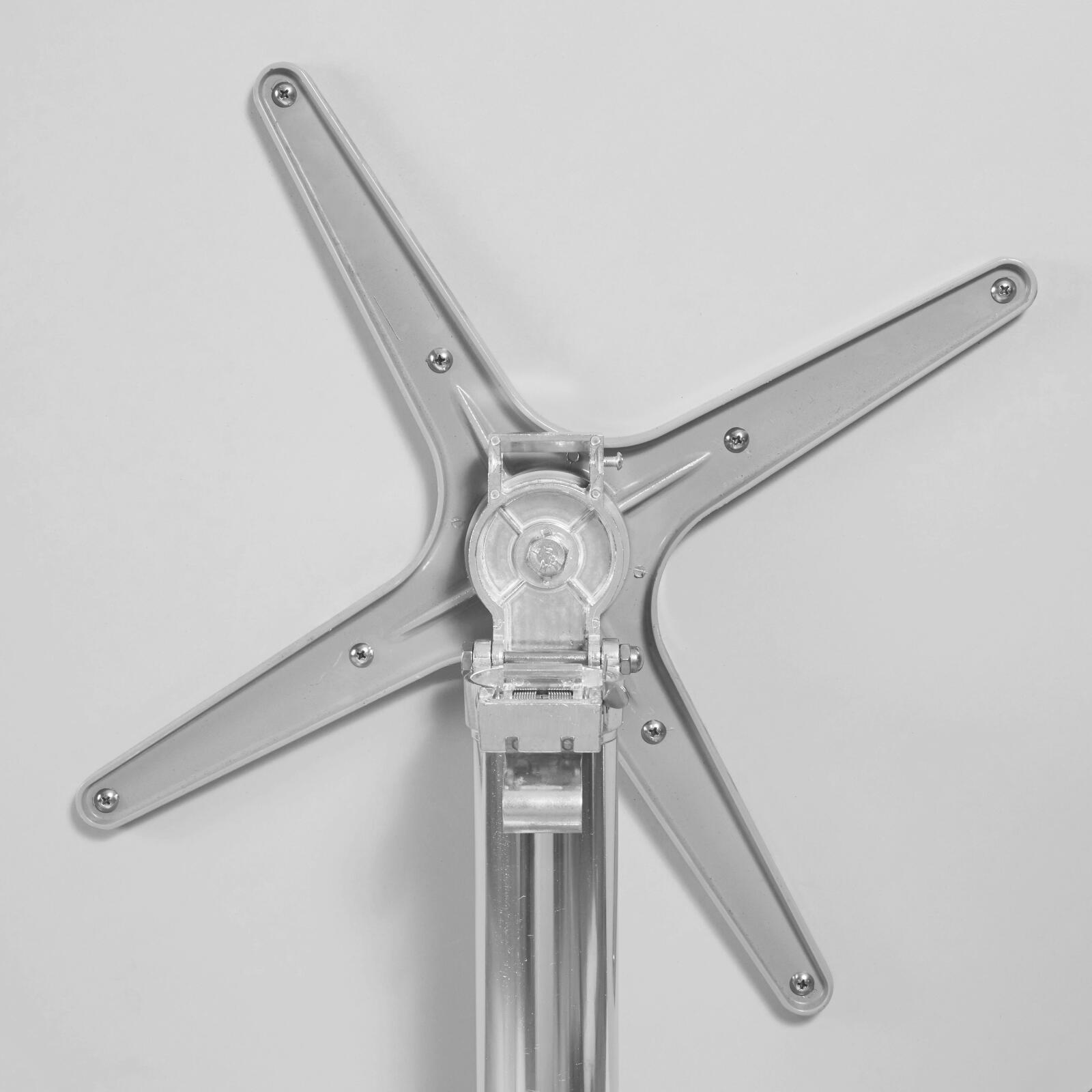 Runder Gartentisch aus Aluminium mit neigbarer Platte (⌀60 x 72 cm) Runder Gartentisch aus Aluminium mit neigbarer Platte (⌀60 x 72 cm)